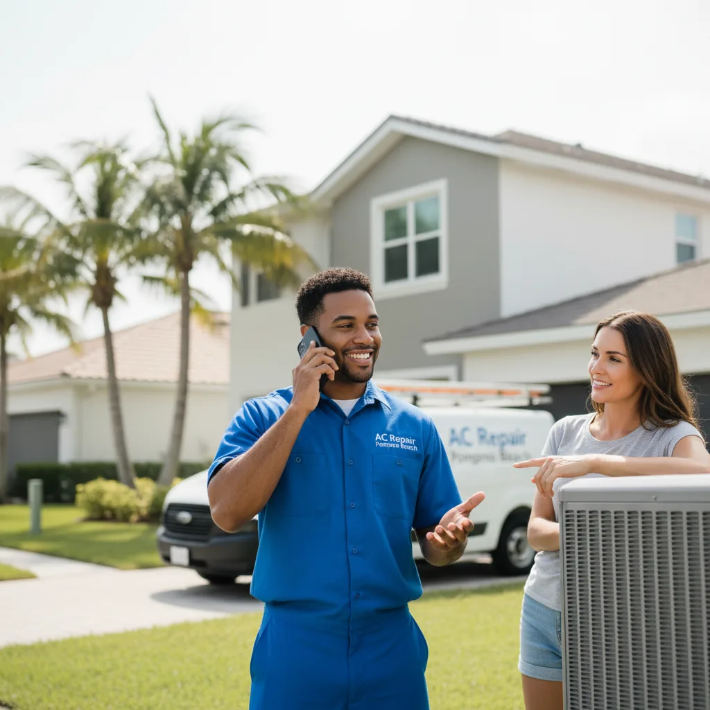 AC Repair Pompano Beach customer support in Comfort